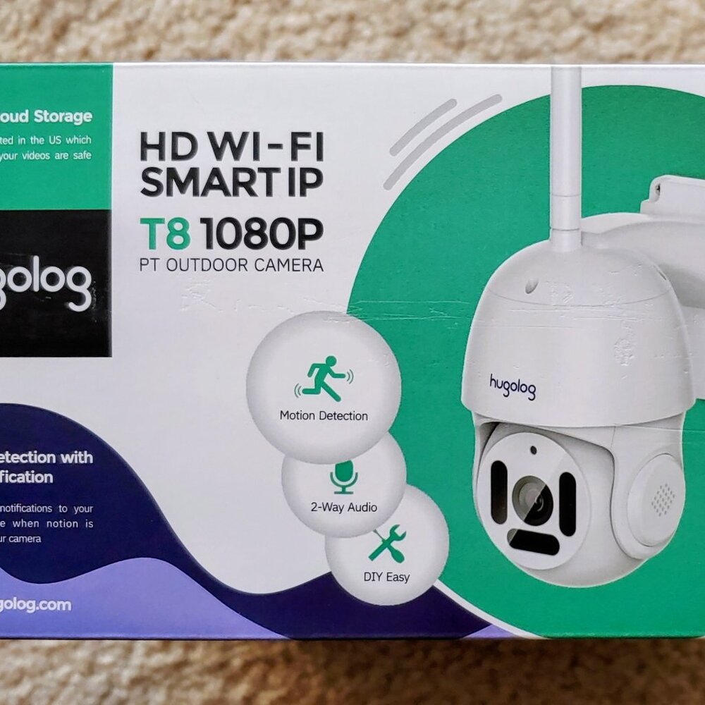 Hugolog HD Wi-Fi Smart IP Camera - NEW!